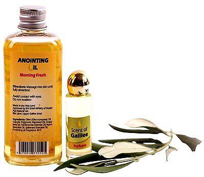 Two Bottles Frankincense Myrrh & Spikenard Anointing Oil 10 ml - 0.34 fl.oz - Spring Nahal