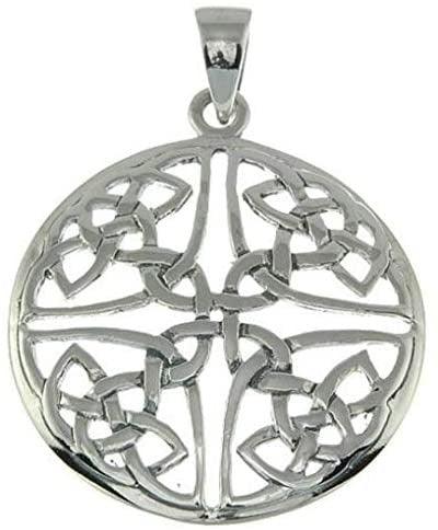 Viking Pendant 925 Silver Large Celtic Knot Handmade - Spring Nahal