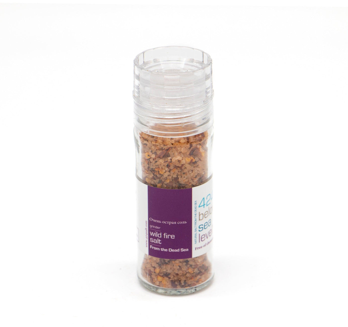 Wild Fire Gourmet Salt From The Dead Sea 3.87oz / 110 grams - Spring Nahal